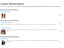 Tablet Screenshot of custom-tattoos-gallery.blogspot.com