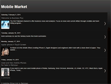 Tablet Screenshot of mobilemarkt.blogspot.com