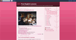 Desktop Screenshot of freeenglishlessonsinflorida.blogspot.com