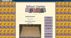 Desktop Screenshot of knittedplacemats1.blogspot.com