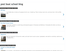 Tablet Screenshot of boatschoolblog.blogspot.com