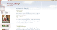 Desktop Screenshot of jennies-jottings.blogspot.com