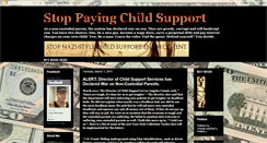 Desktop Screenshot of childsupportsurvivalguide.blogspot.com