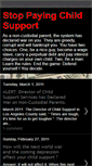 Mobile Screenshot of childsupportsurvivalguide.blogspot.com