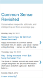 Mobile Screenshot of conservative-common-sense.blogspot.com