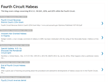 Tablet Screenshot of fourthcircuithabeas.blogspot.com