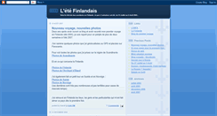 Desktop Screenshot of etefinlandais.blogspot.com