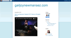 Desktop Screenshot of gailjoynewman.blogspot.com