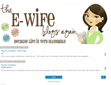 Tablet Screenshot of ewifeblogsagain.blogspot.com