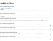 Tablet Screenshot of kelsey-lifeinghana.blogspot.com