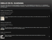 Tablet Screenshot of dibujoenelguadiana.blogspot.com