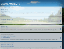 Tablet Screenshot of ambienteeco.blogspot.com