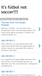 Mobile Screenshot of itsfutbol-notsoccer.blogspot.com