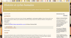 Desktop Screenshot of cycleshistoire.blogspot.com