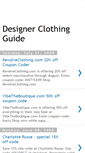 Mobile Screenshot of designerclothingguide.blogspot.com