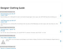 Tablet Screenshot of designerclothingguide.blogspot.com