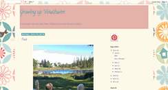 Desktop Screenshot of growingupvh.blogspot.com