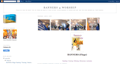 Desktop Screenshot of banners4worship.blogspot.com