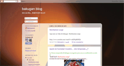 Desktop Screenshot of mundobakugan-bakumaster.blogspot.com