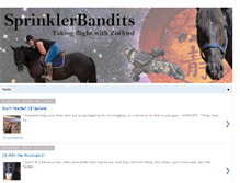 Tablet Screenshot of iamthesprinklerbandit.blogspot.com