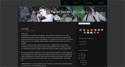 Desktop Screenshot of gacktessence.blogspot.com