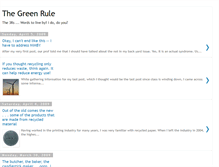 Tablet Screenshot of greenrule.blogspot.com