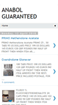 Mobile Screenshot of anabolguaranteed.blogspot.com
