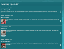 Tablet Screenshot of dancinguponair.blogspot.com