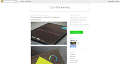 Desktop Screenshot of contrabandoretorcido.blogspot.com