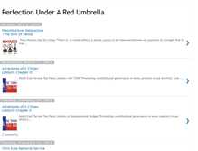 Tablet Screenshot of perfectionunderaredumbrella.blogspot.com