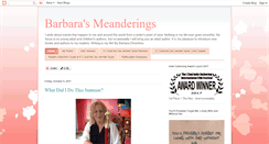 Desktop Screenshot of barbaraehrentreu.blogspot.com