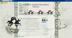 Desktop Screenshot of higherconsciousnessheals.blogspot.com