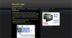 Desktop Screenshot of playbook-16-gb.blogspot.com