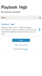 Mobile Screenshot of playbook-16-gb.blogspot.com