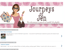 Tablet Screenshot of journeysofjen.blogspot.com