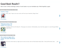 Tablet Screenshot of goodbookreadin.blogspot.com