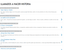 Tablet Screenshot of llamadosahacerhistoria.blogspot.com
