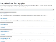 Tablet Screenshot of lucywoodrowphotography.blogspot.com