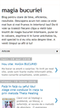 Mobile Screenshot of magiabucuriei.blogspot.com