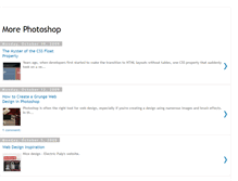 Tablet Screenshot of morephotoshop.blogspot.com