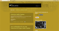 Desktop Screenshot of andacamino.blogspot.com