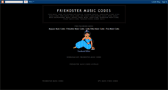 Desktop Screenshot of free-music-friendster.blogspot.com