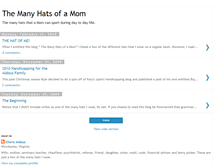 Tablet Screenshot of manyhatsofamom.blogspot.com