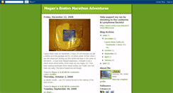 Desktop Screenshot of meganbostonmarathon.blogspot.com