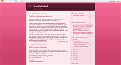 Desktop Screenshot of kapitalisbet.blogspot.com