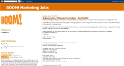 Desktop Screenshot of boommarketingjobs.blogspot.com