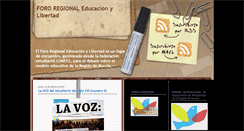 Desktop Screenshot of educaenlibertad-confes.blogspot.com