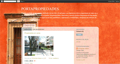 Desktop Screenshot of portapropiedades.blogspot.com