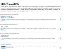 Tablet Screenshot of gerenciactual.blogspot.com