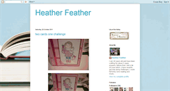 Desktop Screenshot of heatherfeather49.blogspot.com